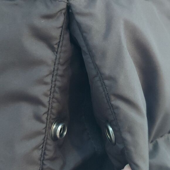 J. Crew Dark Brown Quilted Down Feather Puffer Vest Sz M - Picture 5 of 9